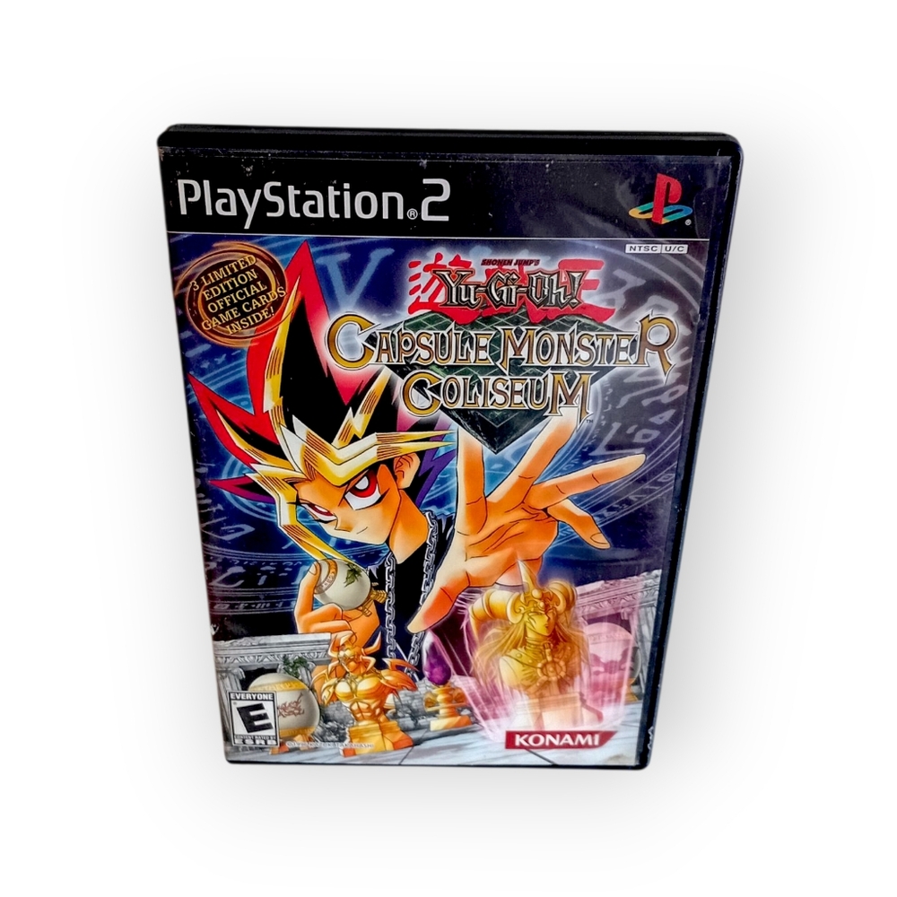 Yu-Gi-Oh! Capsule Monstet Coliseum (Sony Playstation 2) PS2 CIB Complete